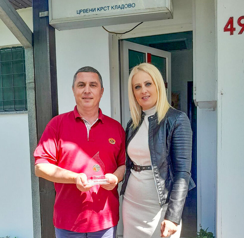 Признања за 35 давања крви