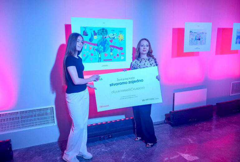 Ликовни конкурс LG компаније Свет је леп када стварамо заједно