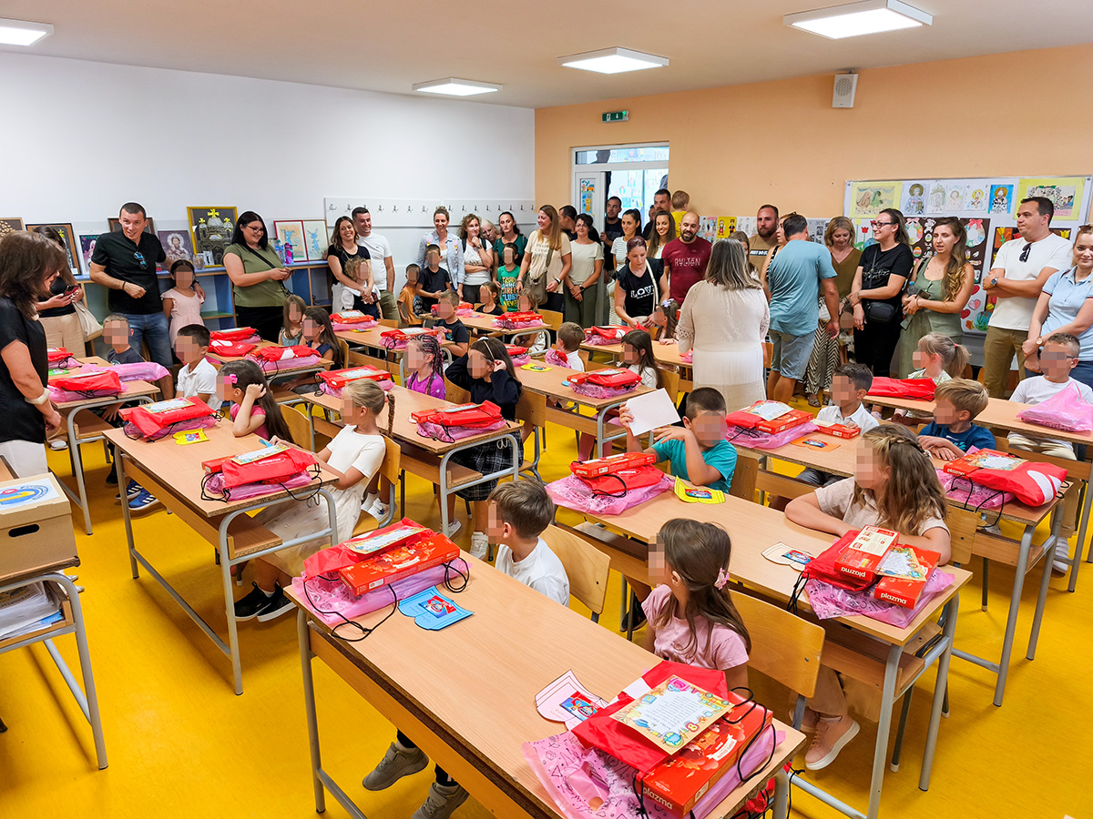 Пријем ђака првака - септембар 2025. године