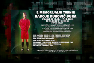 5. Меморијални турнир Радоје Ђуровић Ђура у малом фудбалу