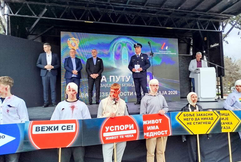 Караван безбедности саобраћаја у Кладову