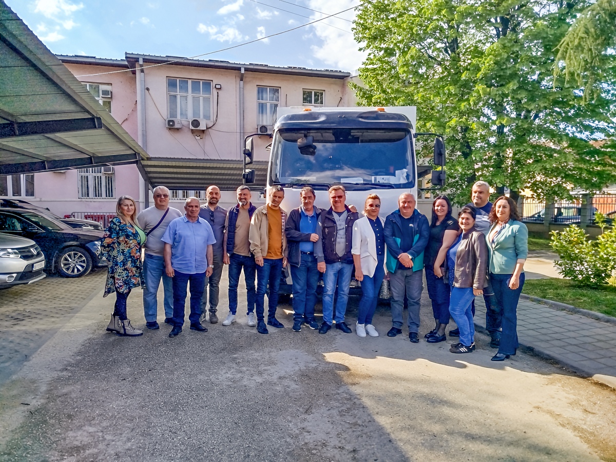 Нови камион за сакупљање отпада