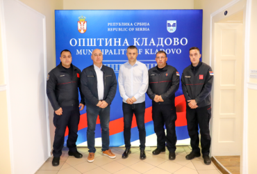 Председник Општине Кладово примио представнике Ватрогасно-спасилачке службе
