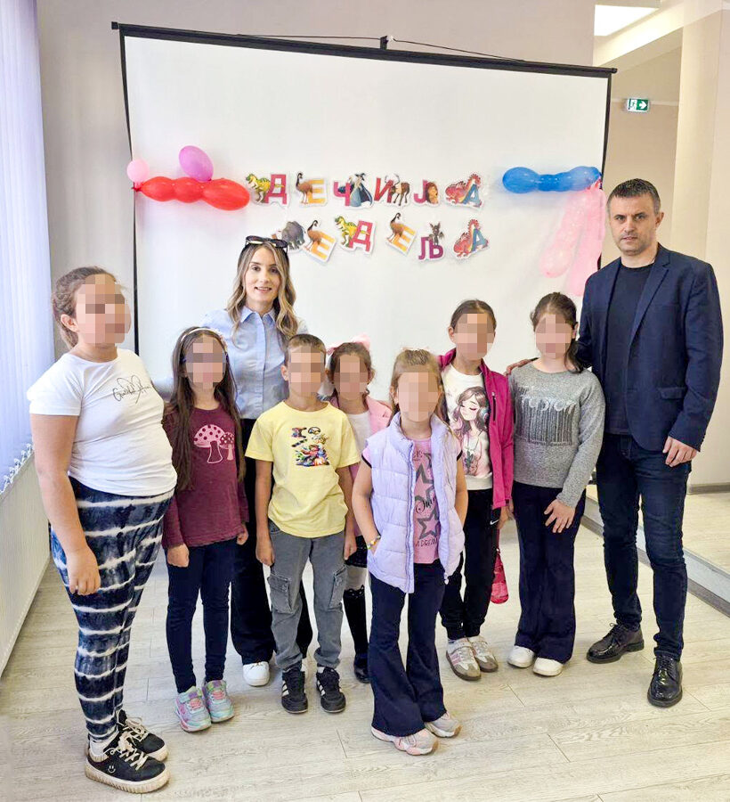 Пријем за најмлађе поводом Дечје недеље